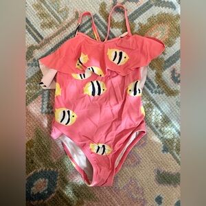 Tea Fish Swimsuit. 3T